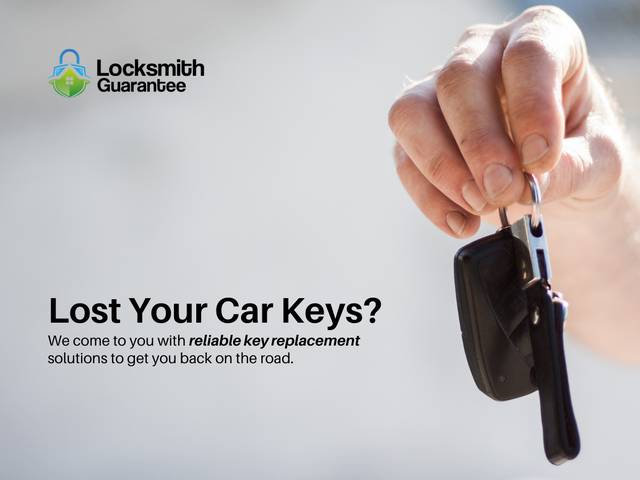 Replacement key cut at the roadside for a car with no key left